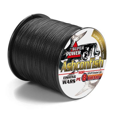 China High Tensile Deep Sea 8 Strand 300m 6-300LBs Braided Fishing Line for sale