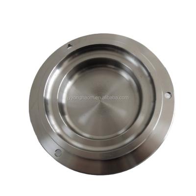 China Aluminum Customize CNC Machining Parts Blind Flange NPT Threaded Blind Flange for sale