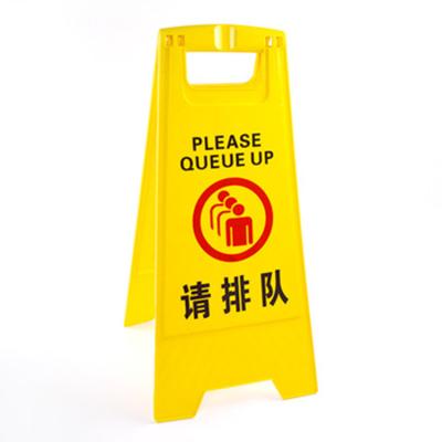 China Hot Sale Durable PVC Road Safety Barrier Foldable Warning Sign for sale