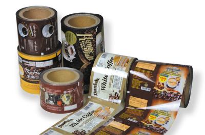 China Food Packaging Plastic Roll Film Printed Plastic Film Roll For Cookie Biscuit for sale