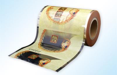 China Instant Coffee Packaging roll film , Bar Packing laminated pouch film for sale