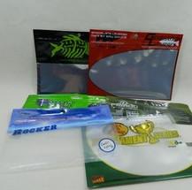 China fishing hook packaging ,  clear pe ziplock bags for fish fishing lures for sale