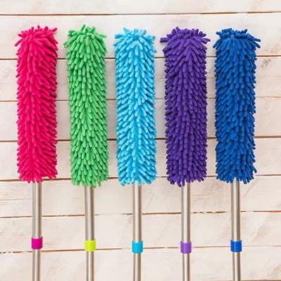 China Car Dusting / Run-handled Chenille Duster Duster Duster Dusting Dust Sweeping Dusting Artifact for sale