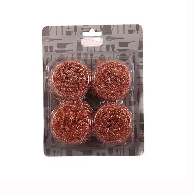 China Cleaning / Scrub Manufacturers To Provide Strong Cleaning Copper Cleaning Ball For Washing The Pot for sale