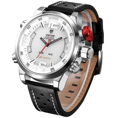 China WEIDE new alarm brand sports mens designer wristwatches 3 atmosphere water resistant relogio Japan movt quartz watch price for sale