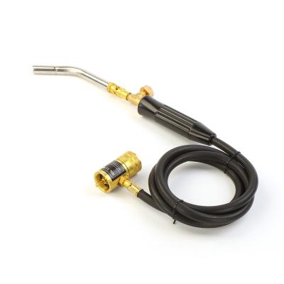 China Hot Sale Gas Torch With Tube Length 1.5M Mapp Self Ignition Trigger Gas Welding Torch For Refrigeration Maintenance - for sale