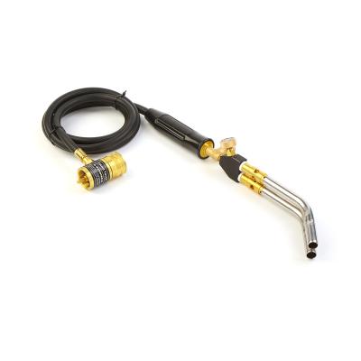 China Professional Flame Gun 1.5m Welding Hose With Adjustable Swirl Flame Gas Torch Mapp Gas Torch - for sale