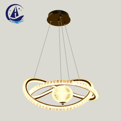 China Italian modern luxury indoor home hotel villa decoration beautiful aluminum iron acrylic chandelier for sale