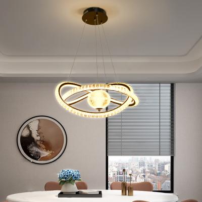 China Beautiful New Product Indoor Decoration Living Room Dining Room Iron LED Pendant Lamp for sale