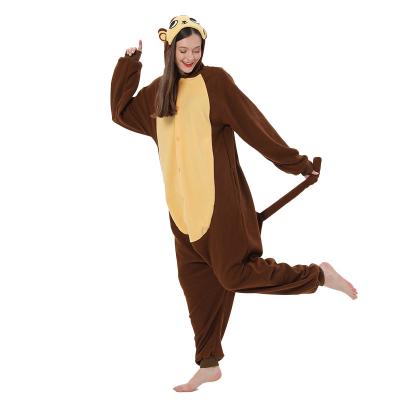 China Pajamas Thermal Animal Plush Onesie Adult Cosplay One Piece Animal Costume for sale