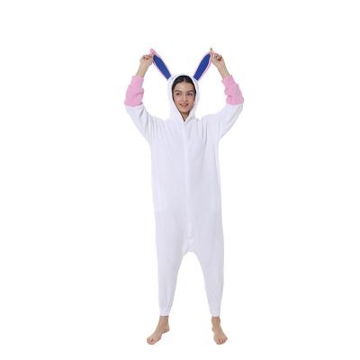 China One Piece One Piece Pajamas Homewear One Piece Large Exquisite White Animal Adult QUICK DRY Elf Cosplay Costume for sale