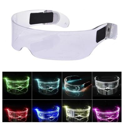 China HoneyFly 3D LED Acrylic Glass Luminescence Modern Magic Colorful Glasses Buttons Battery Color Changing Night Light Star Holiday Party for sale