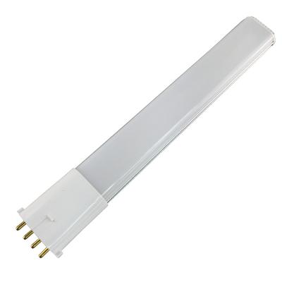 China HoneyFly 2G7 LED Tube Lamp Pl 4pin Desk Light 4W 6W 8W 100-265V Cabinet Table Lamp Bulb PC Cover Replace CFL Light for sale