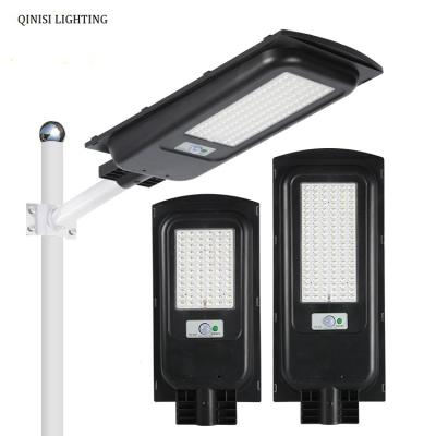 China 2022 Energy Saving New Arrival ABS Material Integrated Solar Light Street Lights For Outdoor for sale