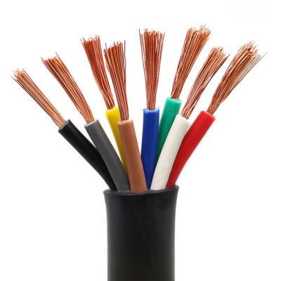 China Power factory direct high quality flexible saleXJRVV 2-0.5 mm2 PVC cable wire for sale