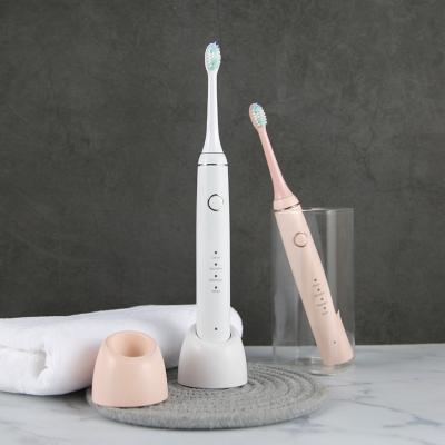 China 4 Modes Frequency Automatic Cleaning Kids Toothbrush Cleaner Adult Set Ultrasonic Cleaning Kids With Club Light Child Electric Toothbrush for sale