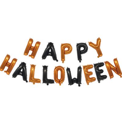 China Foil Happy Halloween Foil Balloon Banner Balloons Decorations for sale