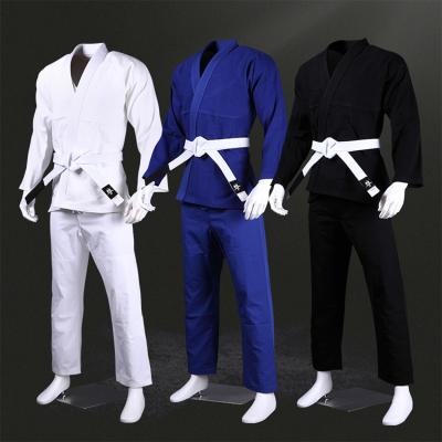 China Wholesale Comfortable Unisex Taekwondo Wear Cotton Martial Arts Training Wear Judo Karate Uniform Custom Martial Arts Wear for sale