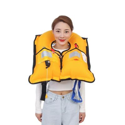 China Auto Inflat Life Jacket Water Sports Marine Adult Life Inflatable Jacket for sale