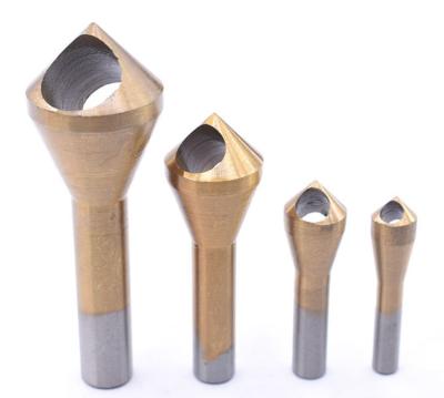 China Wood Drilling Carbide Remove Zaro Flute Countersink Chamfer High Speed ​​Steel External Drill Bit for sale