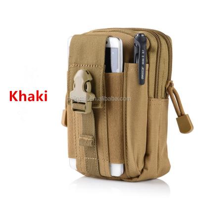 China Outdoor Pockets Waist Belt Pouch Eco-Friendly Military Tactical Bag Pack Phone Case Pouch For Iphone 7 Hunting Bags for sale