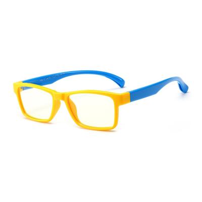 China For Wholesale China Goods Fashion Big Blue Custom Light Glass Reading Blocking Sunglasses For Kids for sale