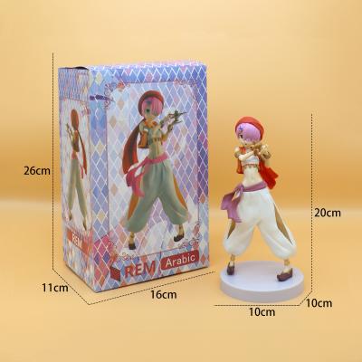 China Environmentally Friendly Rem With Color Box PVC PVC Anime Number Hot Selling Female Digit Arabic Premium Number for sale