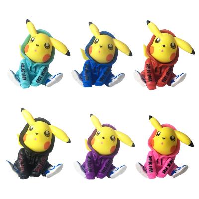 China Hot Sell Collection Funny Cartoon Pi Toy 6 Styles Sitting Position Kachu Cute Cartoon Toys For Children for sale