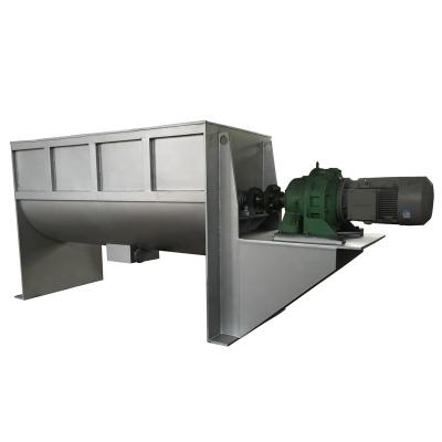 China Powder / Horizontal Liquid Kneader WLDH Powder Mixer Wet Ribbon Mixer for sale