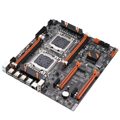 China Fast Shipping X79 Dual LGA2011 CPU Motherboard E5 4*DDR3 DIMM Desktop Desktop Mainboard M.2 L4MD for sale