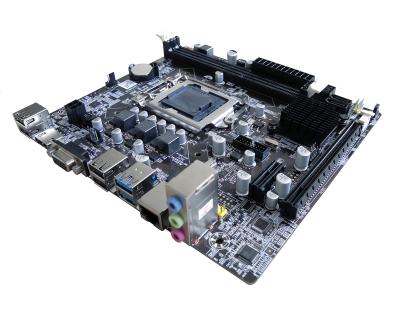 China China factory mainboard B75 lga1155 high performance desktop ready stock motherboard for i3-3220 i7-3770 with USB3.0 and front USB3.0 for sale