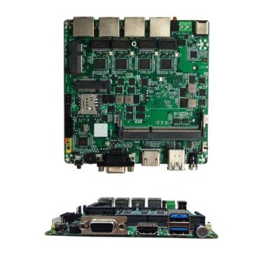 China WAKE-ON-LAN Good Quality Factory Pfsense 4 J1900 /J1800/N2820 LAN Server Firewall Original Cheap 4 LAN Ethernet Switch Motherboard for sale