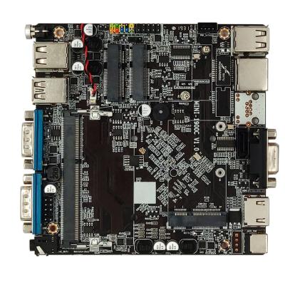 China Wholesale Nano-itx J1900 Linux Ubuntu 2 LAN Fanless Board Quad Core J1900 J2900 N2940 N2830 WAKE-ON-LAN For Mini PC Medical KIOSK for sale