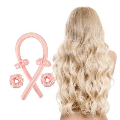 China High Quality Hairdresser Sleep Wave Pearl Sponge Loop Heatless Stick Set Hair Circle Lazy Hair Circle Hairpin for sale