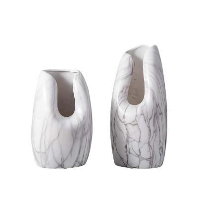 China Modern new design with high quality flower vase vases for ceramic home decor for sale