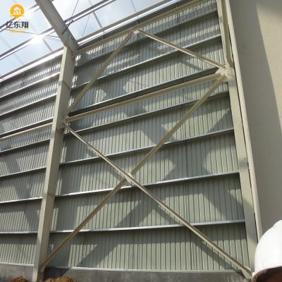 China Rolling Door Steel Structure Warehouse Fast Easy Installation with Section Coulmn Main Structure for sale