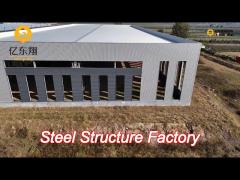 prefabricated steel frame factory warhouse steel construction fabrication