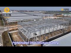 multistory prefabricated steel structure building metal h beam building construction