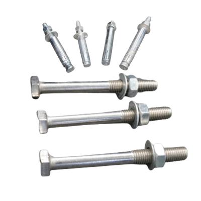 China Concrete Building Construction Sleeve Wedge Anchoring Type Wedge Metal Combination Expansion Bolt Anchors Custom Screw For Stainless Steel for sale