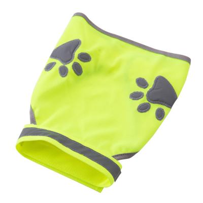 China HCLITE Light Color Summer Reflective Outdoor Dog Stocked Reflective Vest For Dogs for sale