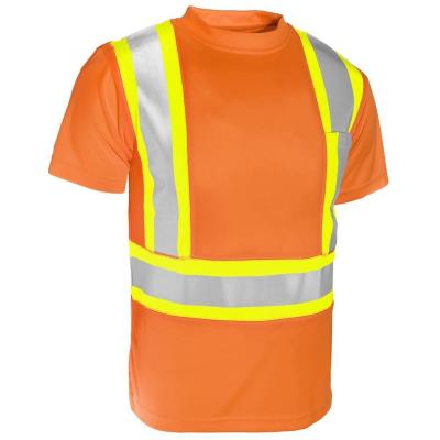 China High Visibility High Safety Workwear Reflective Visibility Shirts Men for sale