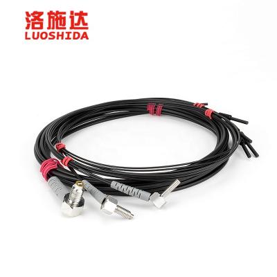 China Economic FIBER SENSOR LUOSHIDA Elbow Fiber Optic Cable Diffuse Sensor OPTICAL for sale