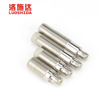 China Wireless DC 3 Wire M18 Connector Type Inductive Proximity Position Sensor LUOSHIDA Sensor for sale