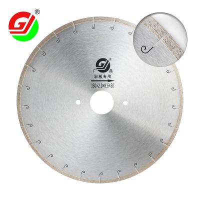 China . Wholesale Price Straight Edge High Speed ​​Smooth Sharp Cutting Diamond Saw Blade 14 Inch 350mm For Cutting Dekton Neolith Hard Porcelain for sale