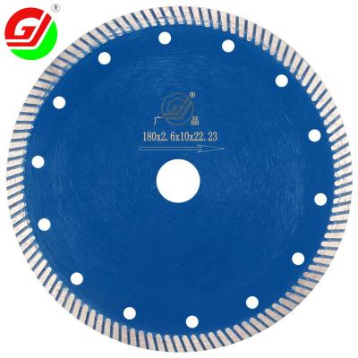 China China delivery 7 inch 180mm turbo fast diamond arix sharp type saw blade for cement for sale