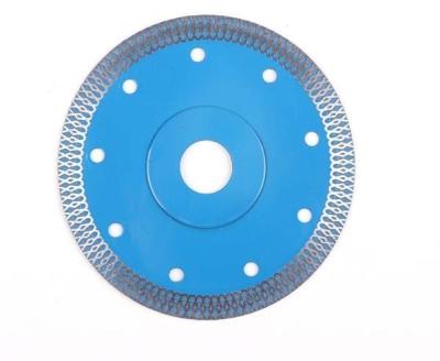 China Super Thin Type 4.5 Inch 115mm Turbo Diamond Mesh Saw Blade For Cutting Porcelain Tile for sale