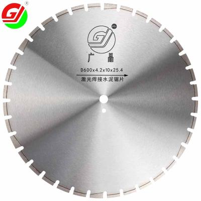 China Cutting Reinforced Wholesale Price 24 Inch 600mm Diamond Concrete Cutting Saw Blade For Concrete Cutting for sale