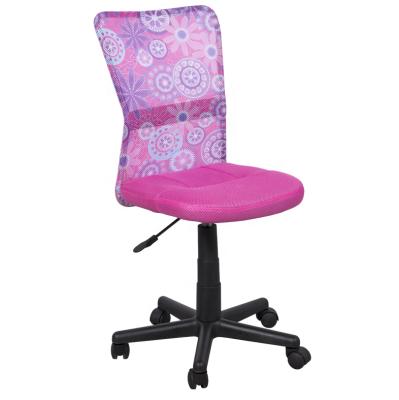 China New Design High Quality Luminous Color Cushion Boss Customer Office Chair Mesh Rotation Chair for sale