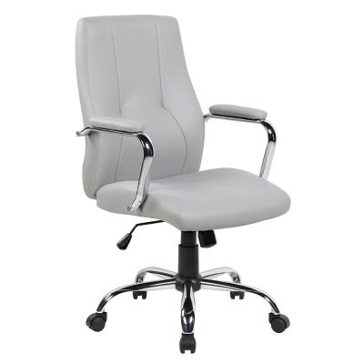 China Wholesale Free Sample Executive Swivel PU Leather Ergonomic Rotation Office Chair Boss for sale