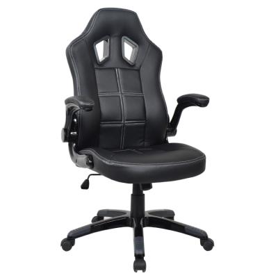 China Free Sample (Height) Adjustable Massage Sit Adjustable Ergonomic Black Racing Gaming Chair for sale